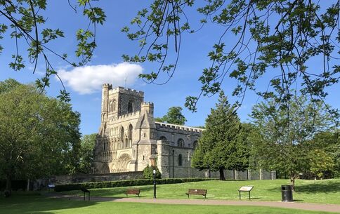 The priory of St Peter, Dunstable
